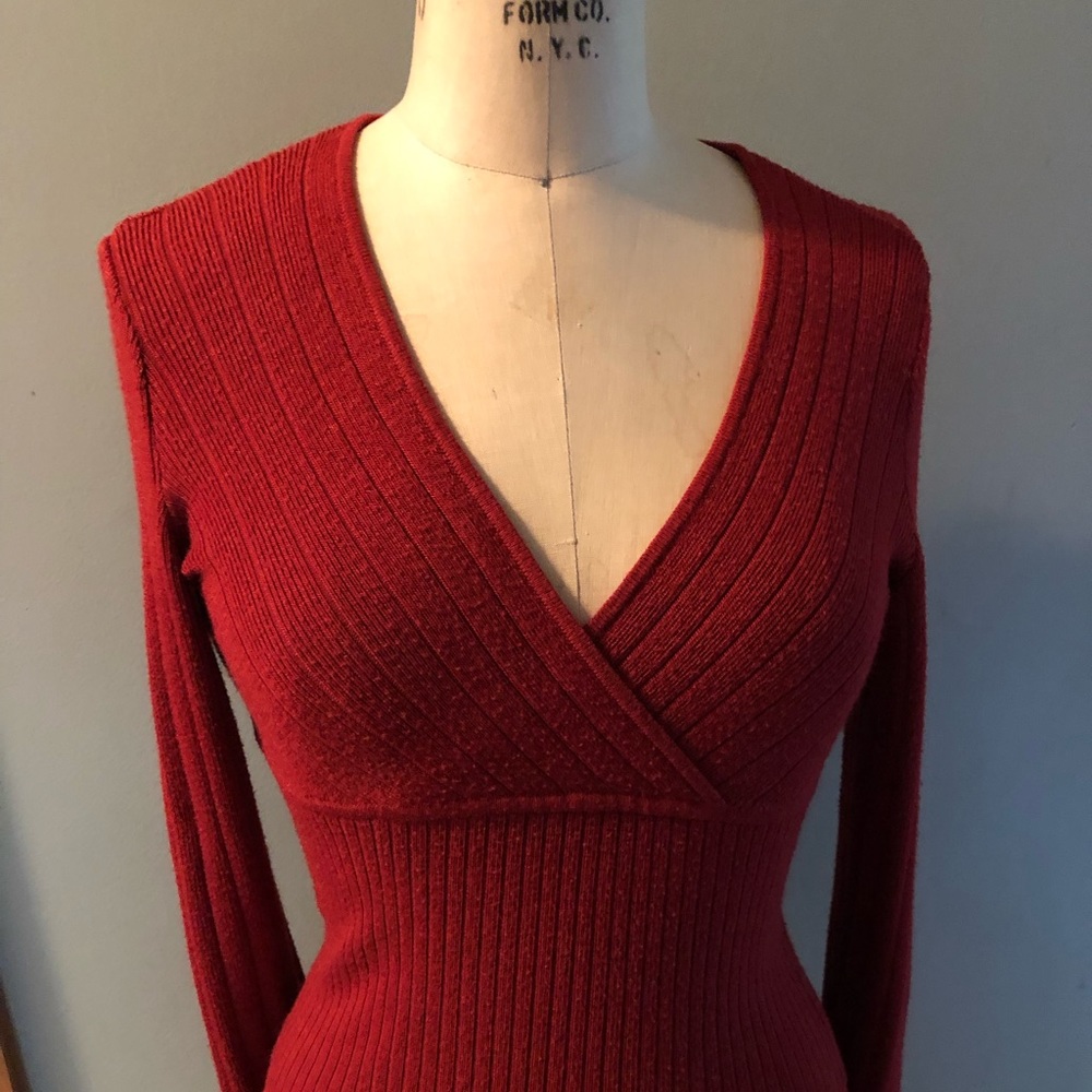 Dressy v neck sweater